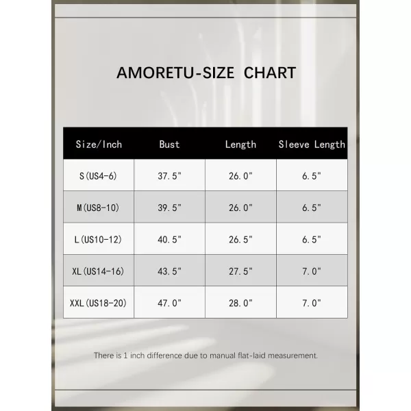 Amoretu Womens Summer Tops 2024 Petal Sleeve Lace V Neck Shirts Casual BlouseWhite