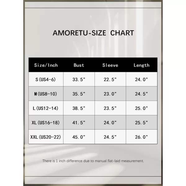 Amoretu Womens V Neck Tshirts Bell Long Sleeve Shirts Swing Tunic TopsDark Green