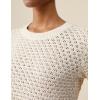 imageAmoretu Womens Knit Sweater Crew Neck Short Sleeve Pullover Ribbed Tops 2025