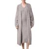 image:imageAmoretu Womens Lightweight Cardigan Sweater MidiLength Long Sleeve Tops Open Front Shirts