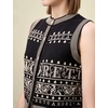image:imageAmoretu Womens Lyocell Knit Sweater Vests ButtonUp Pattern Classic Tops 2024