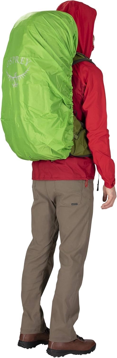 Osprey Aether 55L Mens Backpacking Backpack Garlic Mustard Green SMGarlic Mustard Green