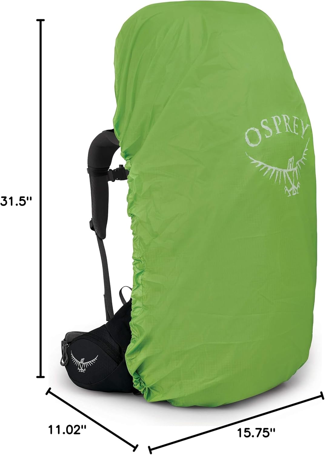 Osprey Aether 65 Mens Backpacking BackpackBlack