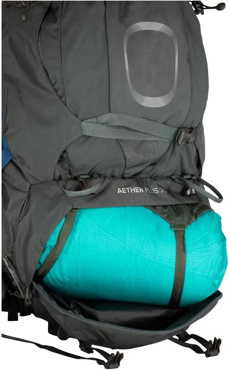 Osprey Aether 65 Mens Backpacking BackpackDeep Water Blue