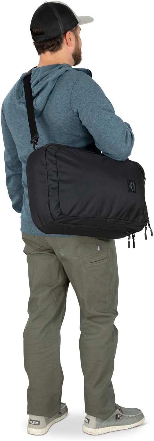Osprey Aoede 25L Commuter Briefcase Backpack Tan ConcreteBlack