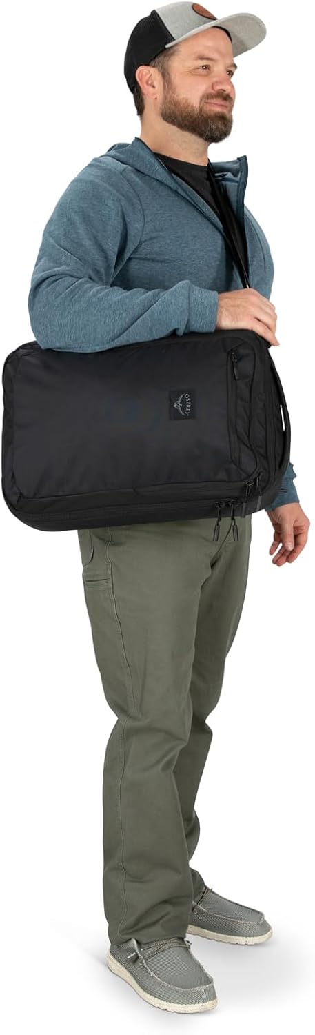 Osprey Aoede 25L Commuter Briefcase Backpack Tan ConcreteBlack
