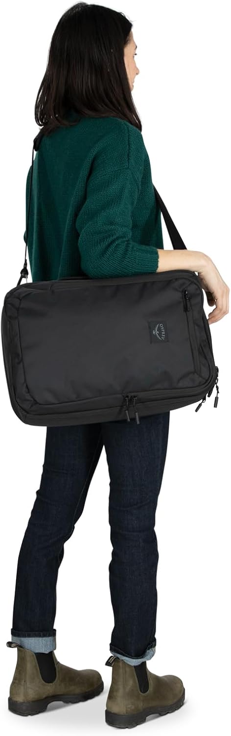 Osprey Aoede 25L Commuter Briefcase Backpack Tan ConcreteBlack