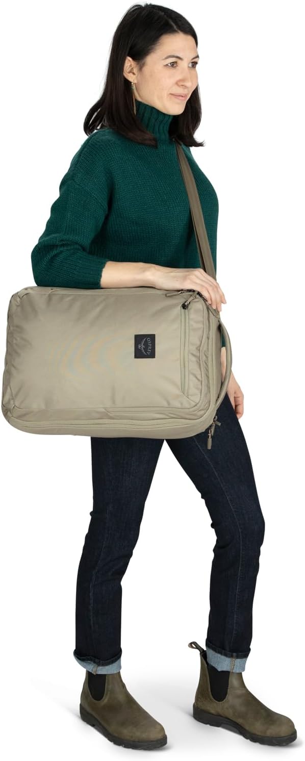 Osprey Aoede 25L Commuter Briefcase Backpack Tan ConcreteTan Concrete