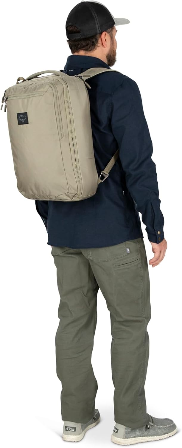 Osprey Aoede 25L Commuter Briefcase Backpack Tan ConcreteTan Concrete