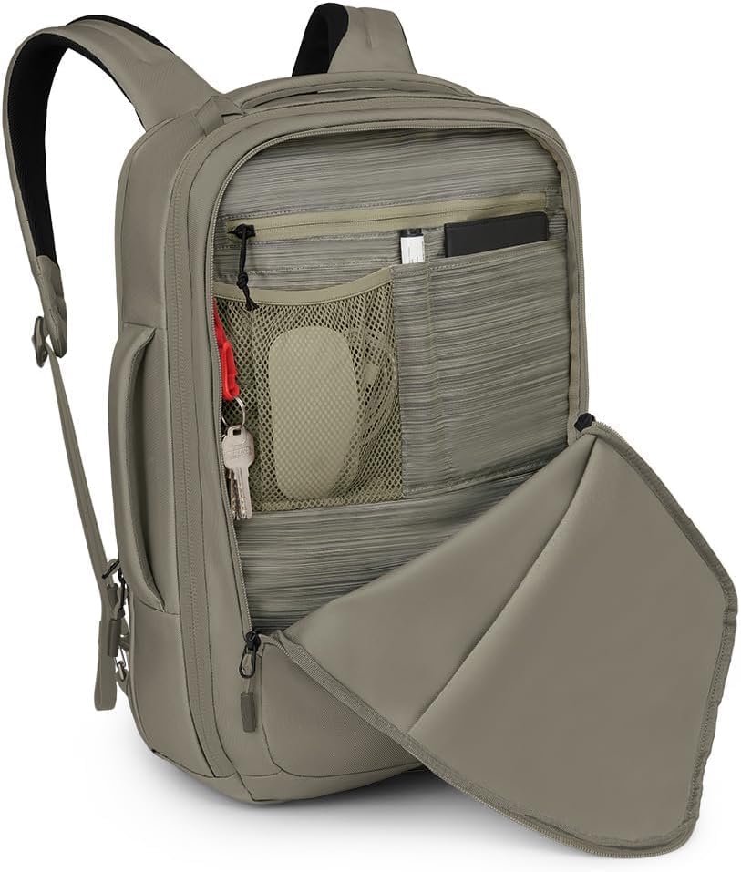 Osprey Aoede 25L Commuter Briefcase Backpack Tan ConcreteTan Concrete