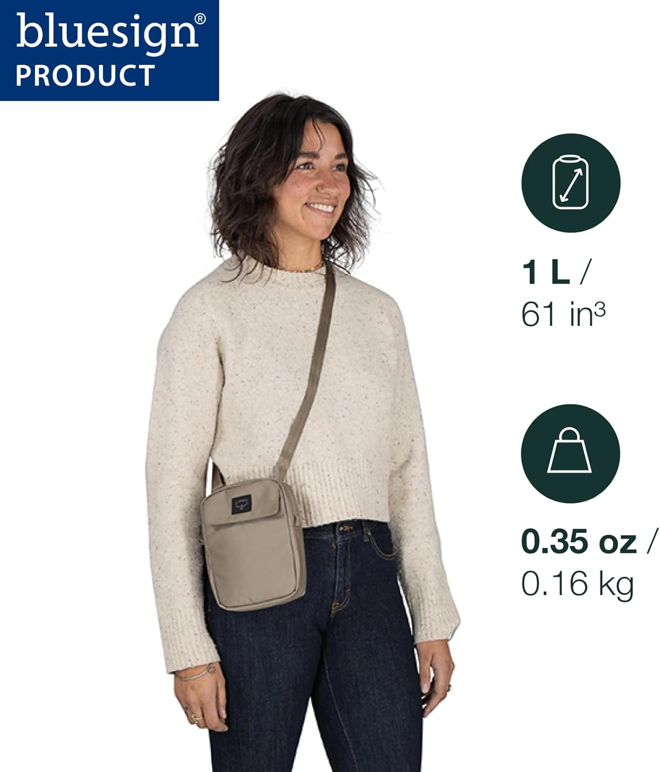 Osprey Aoede Small Crossbody BagTan Concrete