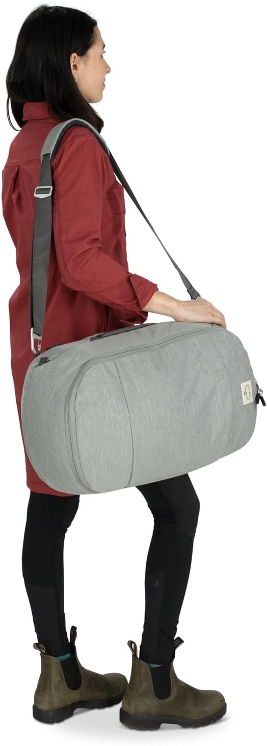 Osprey Arcane Everyday Duffel Backpack BlackMedium Grey Heather