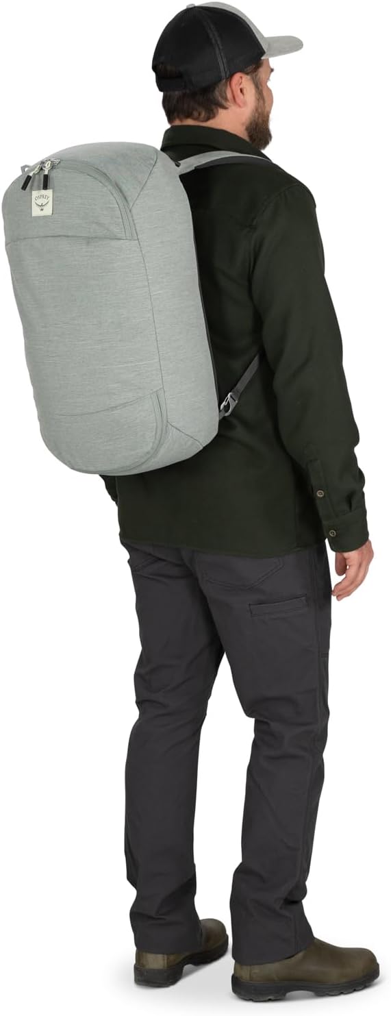 Osprey Arcane Everyday Duffel Backpack BlackMedium Grey Heather