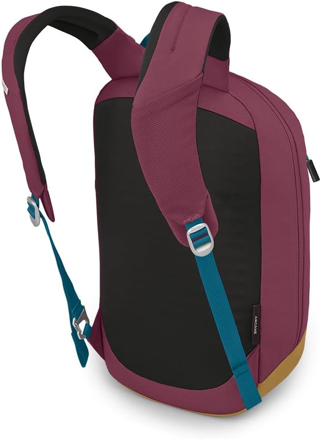 Osprey Arcane Small Day Commuter Backpack Porcelain Orange HeatherAllium RedBrindle Brown