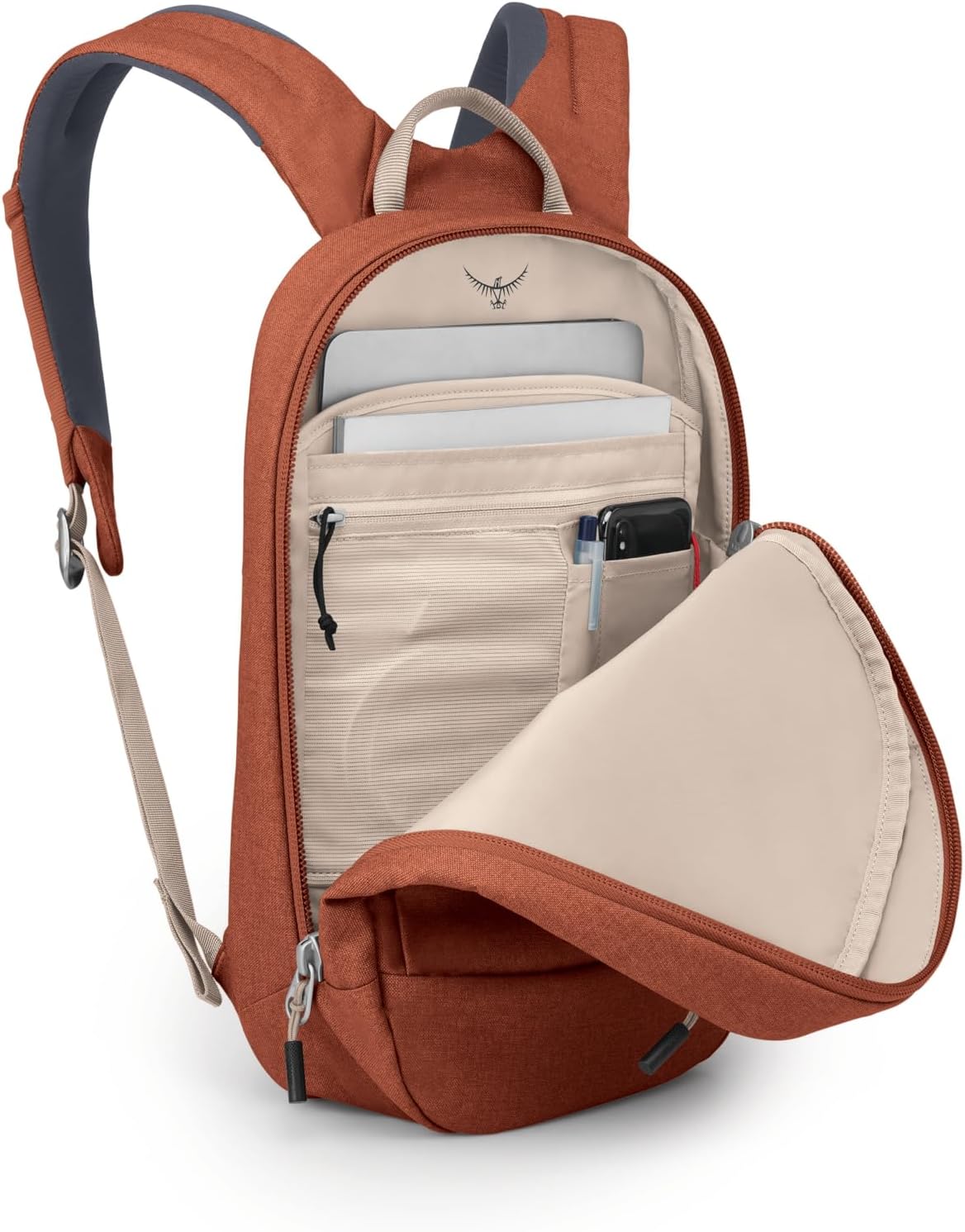 Osprey Arcane Small Day Commuter Backpack Porcelain Orange HeatherPorcelain Orange Heather