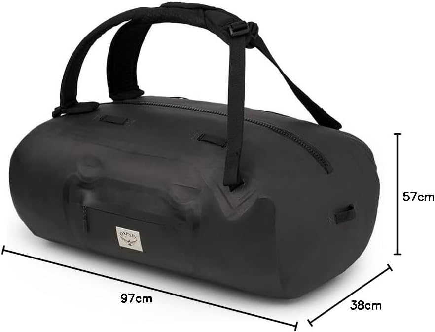 Osprey Arcane Waterproof 40L Duffel Bag  Prior SeasonMamba Black