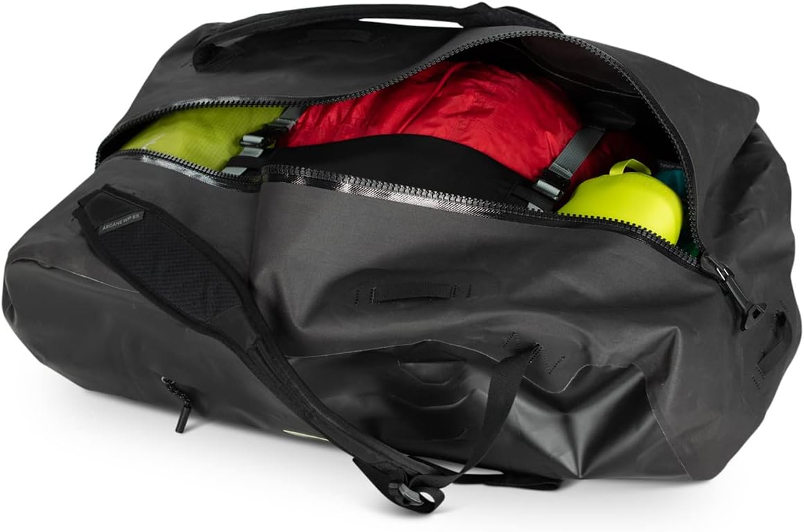 Osprey Arcane Waterproof 65L Duffel Bag  Prior SeasonMamba Black