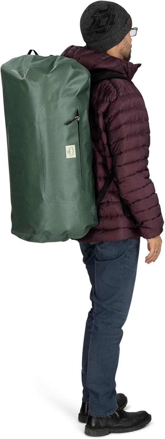 Osprey Arcane Waterproof 65L Duffel Bag  Prior SeasonPine Leaf Green