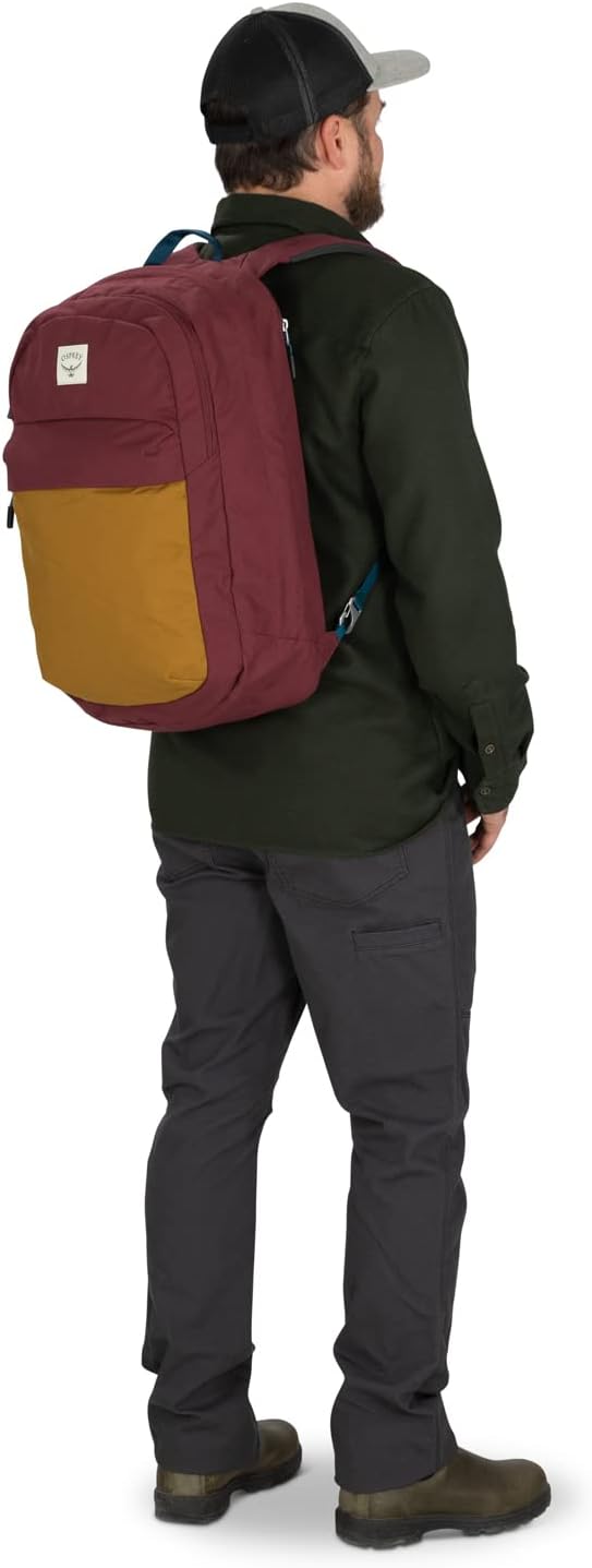 Osprey Arcane XL Day Commuter Backpack Earl GreySandy Grey HeatherPurple Dusk Heather