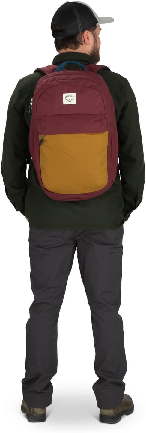 Osprey Arcane XL Day Commuter Backpack Earl GreySandy Grey HeatherPurple Dusk Heather