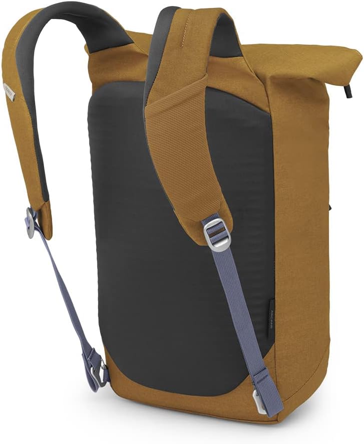 Osprey Arcane Zip Top Tote Backpack Porcelain Orange HeatherBrindle Brown Heather