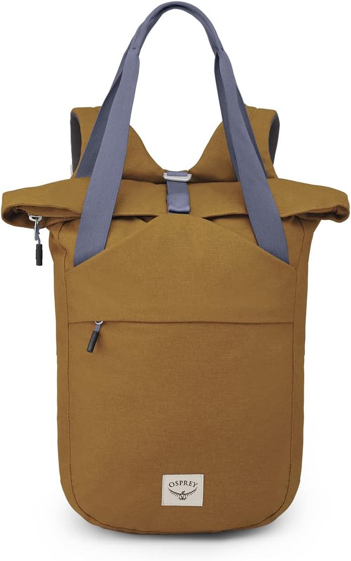 Osprey Arcane Zip Top Tote Backpack Porcelain Orange HeatherBrindle Brown Heather