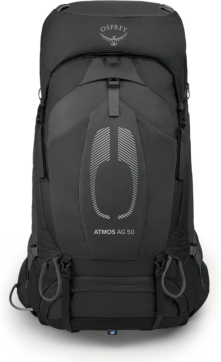 Osprey Atmos AG 50L Mens Backpacking BackpackBlack