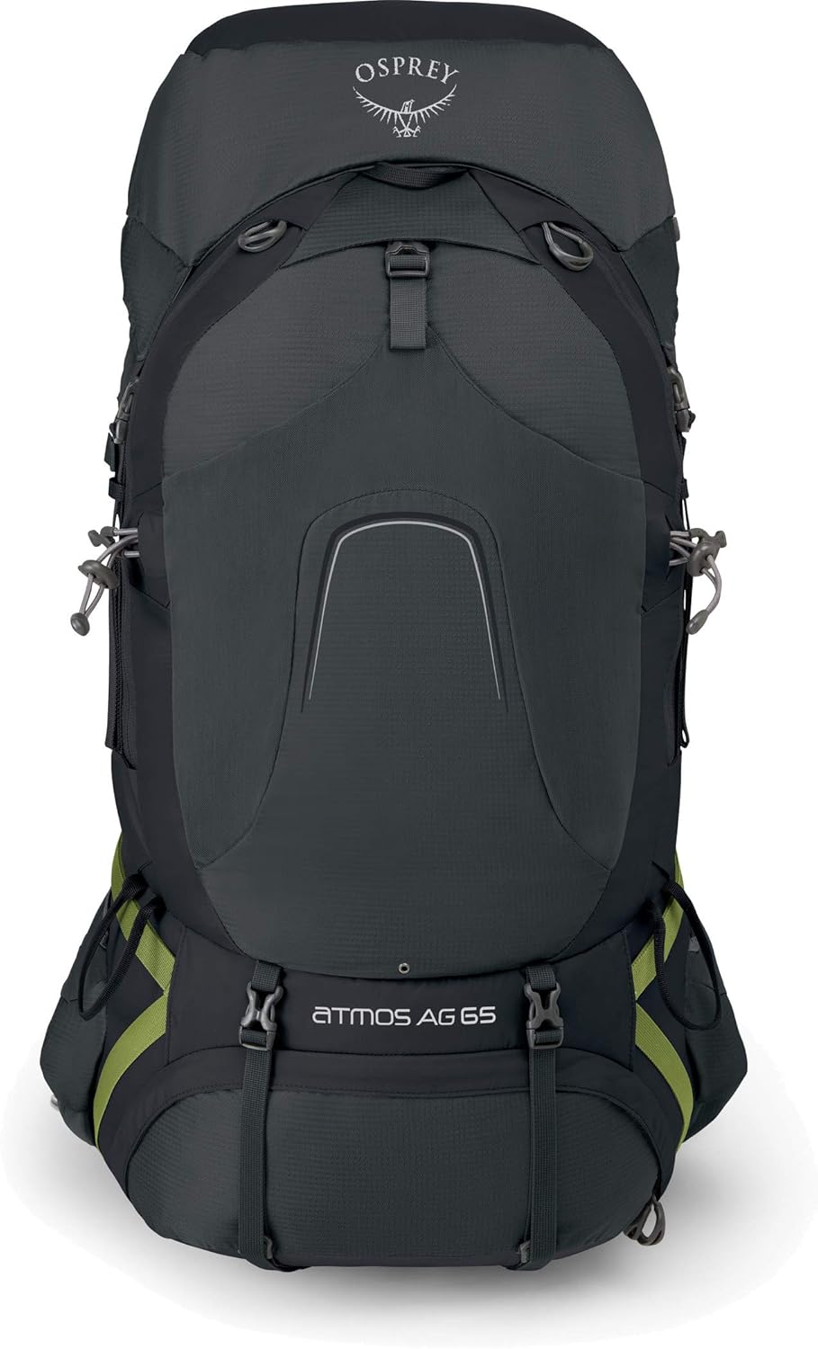 Osprey Atmos AG 65 Mens Backpacking BackpackAbyss Grey