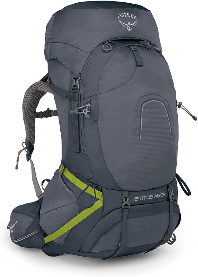 Osprey Atmos AG 65 Mens Backpacking BackpackAbyss Grey