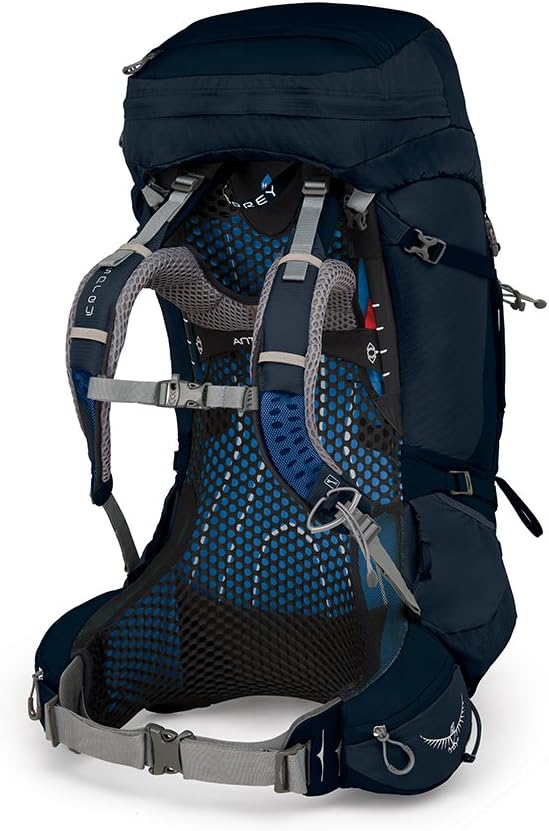 Osprey Atmos AG 65 Mens Backpacking BackpackUnity Blue