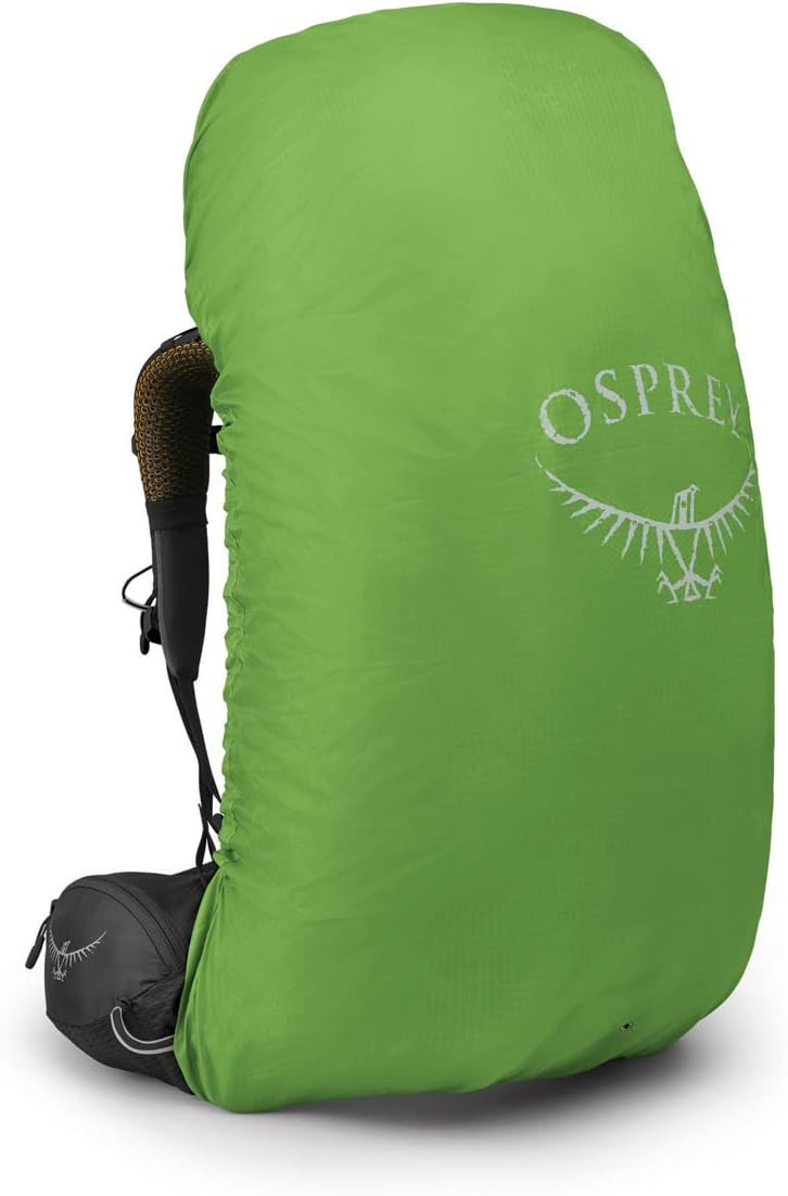 Osprey Atmos AG 65L Mens Backpacking Backpack Venturi Blue SMBlack