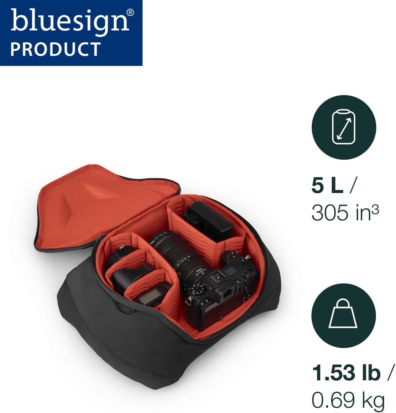 Osprey Camera PhotoLid Charcoal Grey
