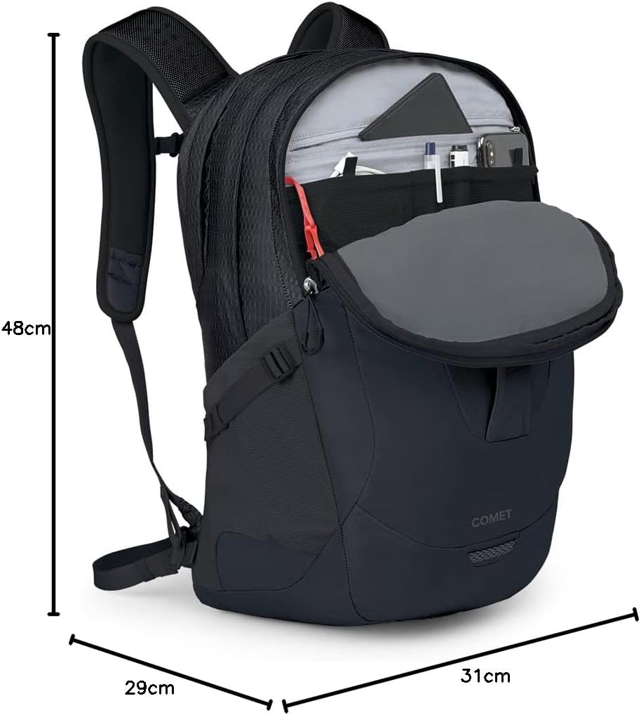Osprey Comet Laptop Backpack BlackBlack