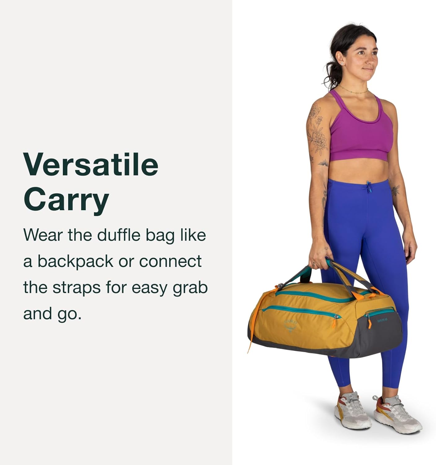 Osprey Daylight Duffel BagBlue SpikemossAlkaline