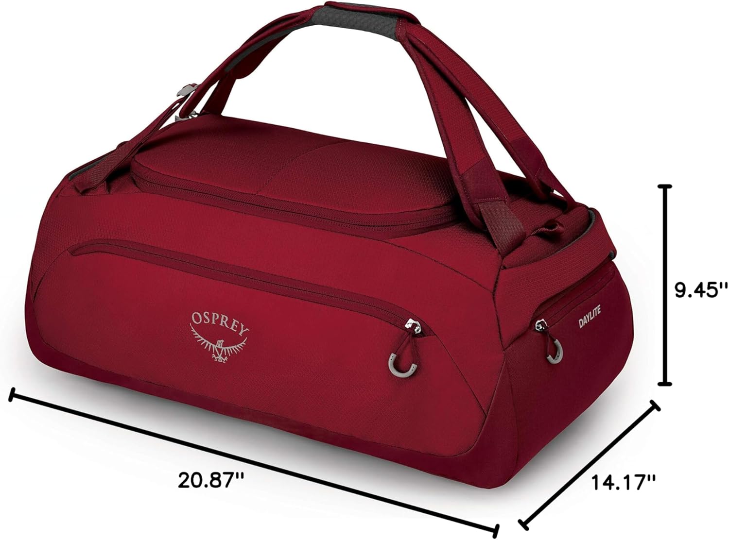 Osprey Daylight Duffel BagCosmic Red