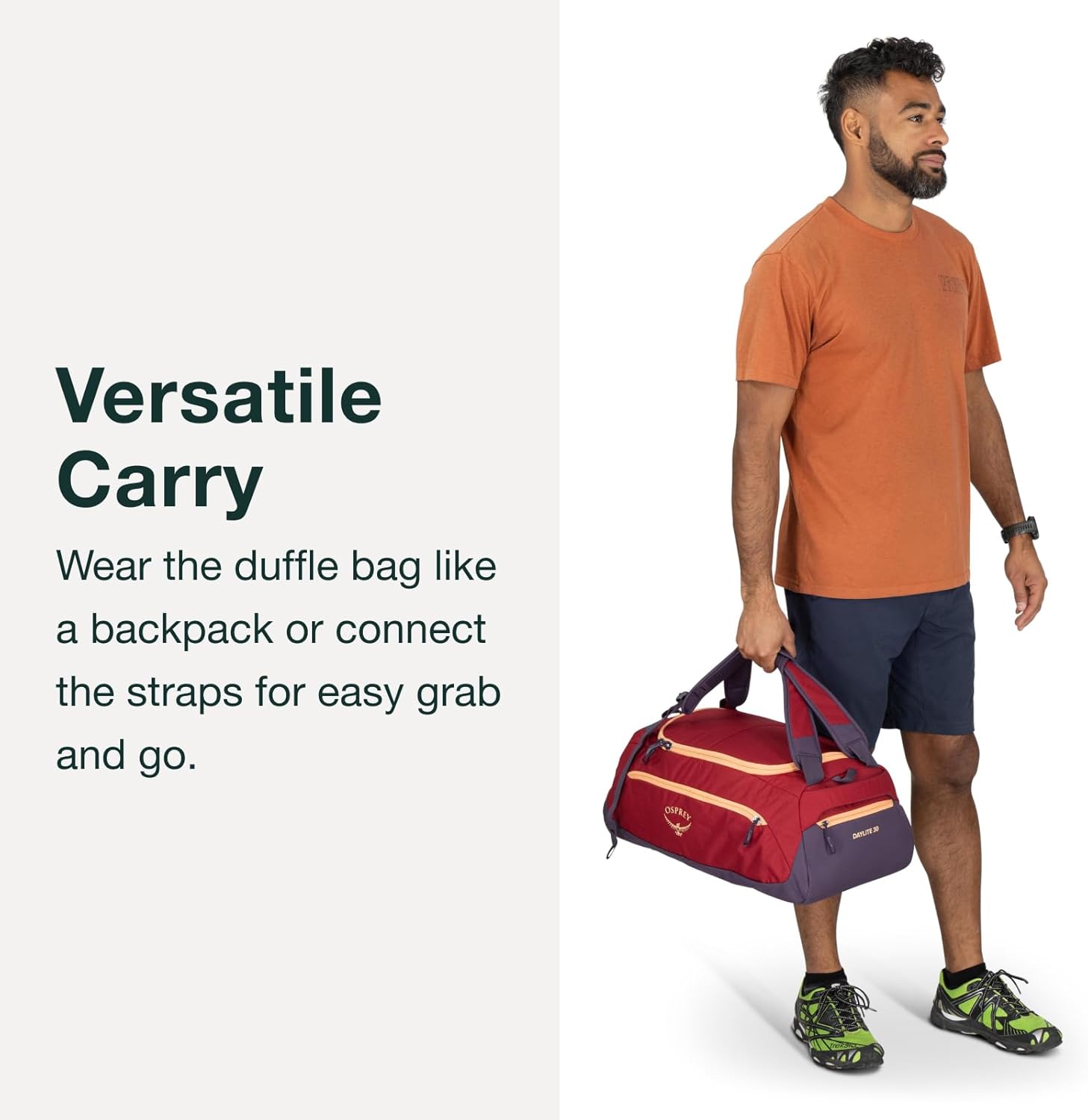 Osprey Daylight Duffel BagTumbleweed YellowTunnel Vision