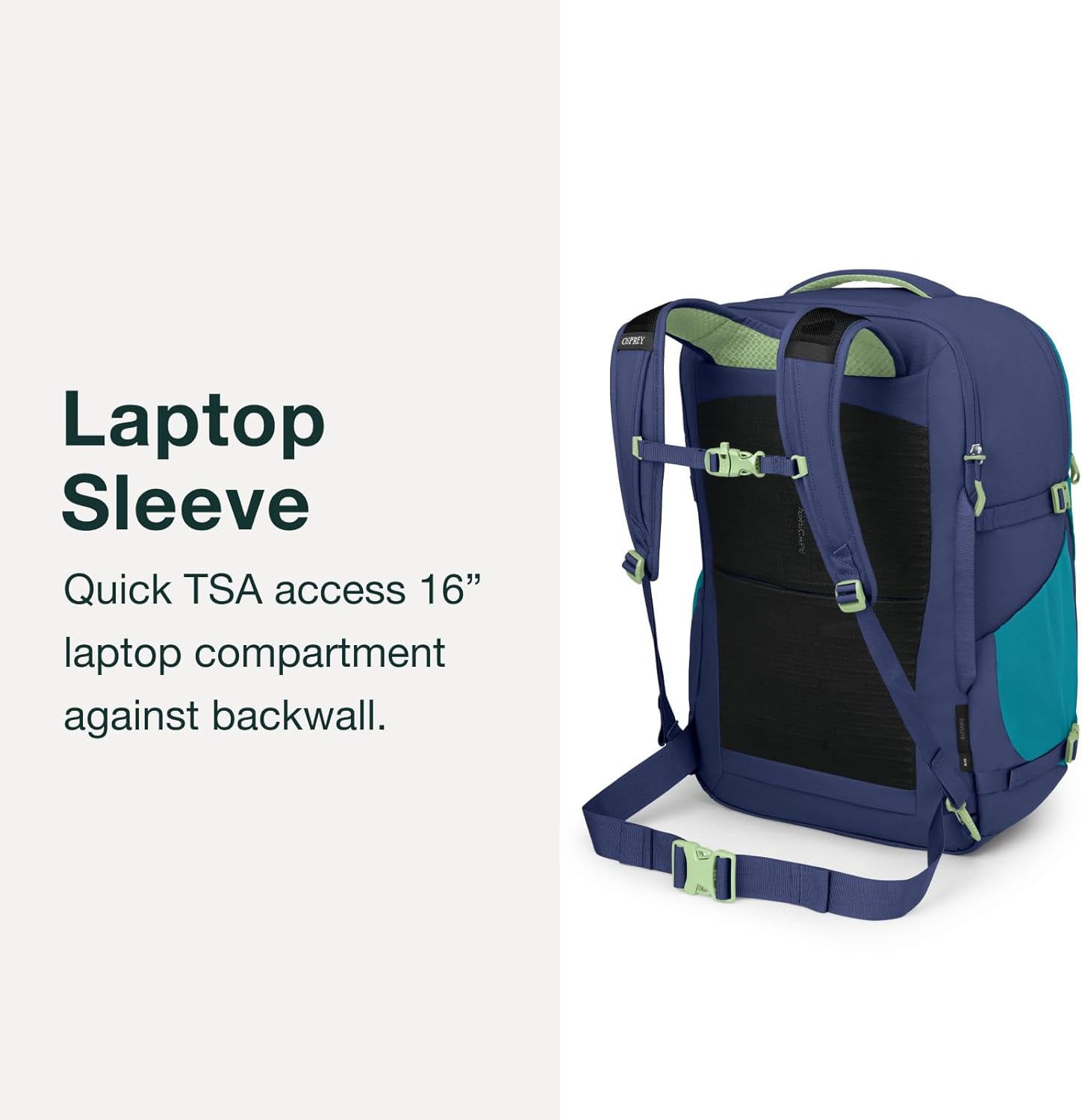 Osprey Daylite 44L CarryOn Travel Pack Blue SpikemossAlkalineBlue SpikemossAlkaline