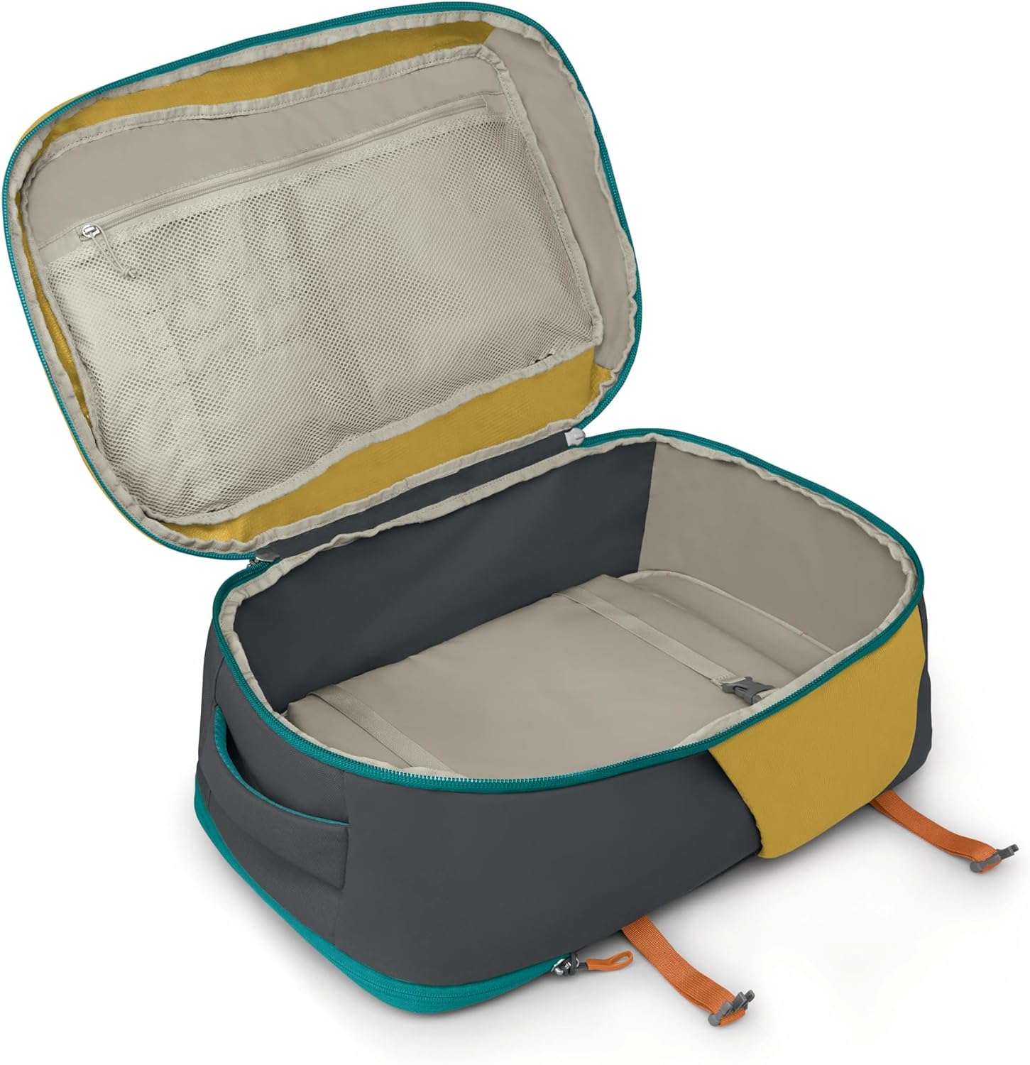 Osprey Daylite 44L CarryOn Travel Pack Blue SpikemossAlkalineTumbleweed YellowTunnel Vision