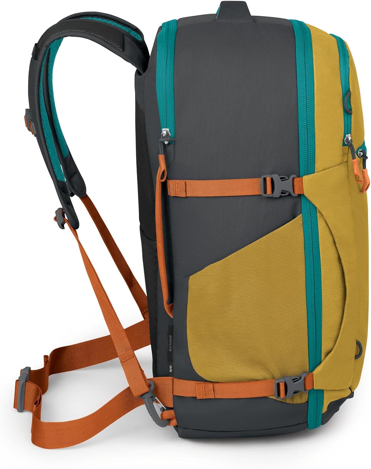 Osprey Daylite 44L CarryOn Travel Pack Blue SpikemossAlkalineTumbleweed YellowTunnel Vision