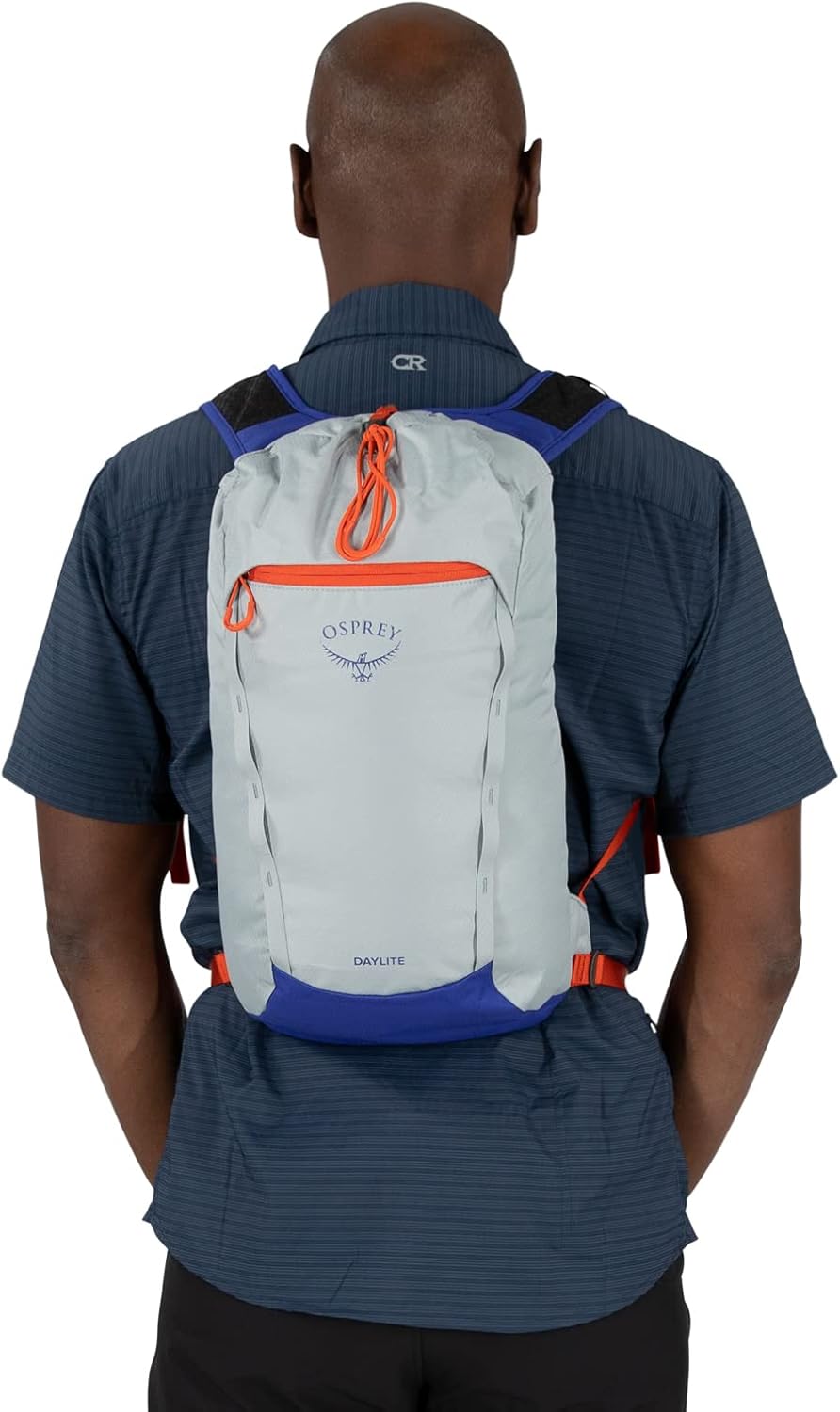 Osprey Daylite Cinch Backpack Blue SpikemossAlkalineAsh Blush PinkEarl Grey