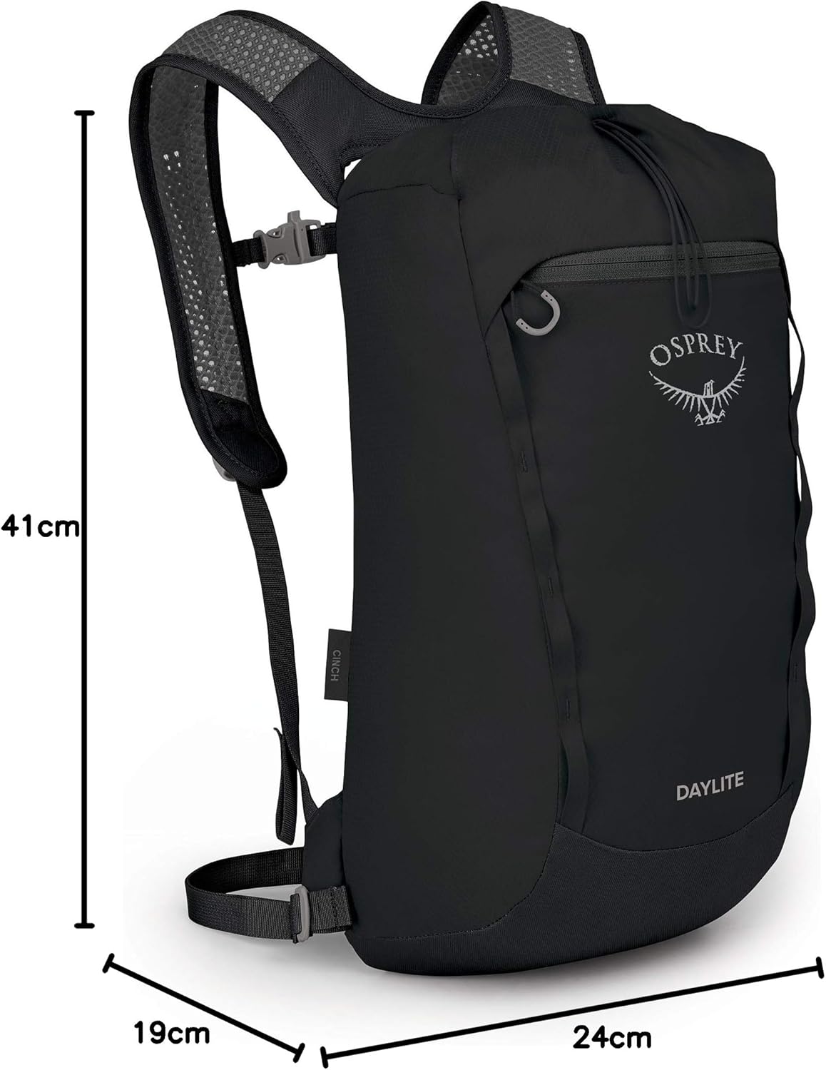 Osprey Daylite Cinch Backpack Blue SpikemossAlkalineBlack