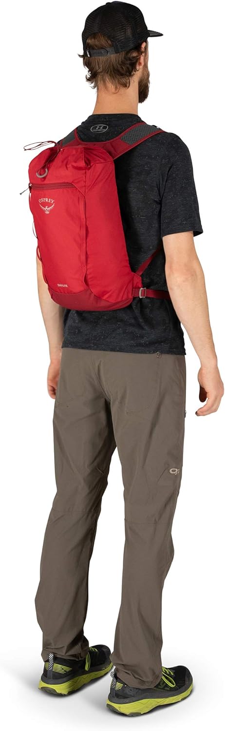 Osprey Daylite Cinch Backpack Blue SpikemossAlkalineCosmic Red