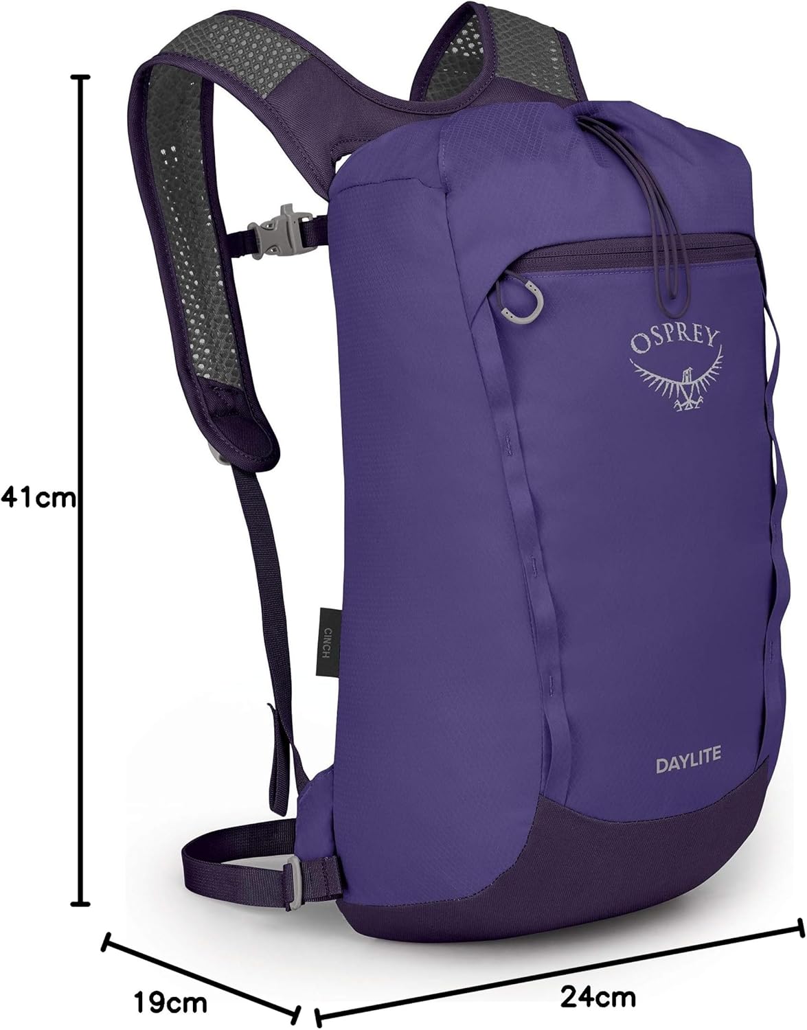 Osprey Daylite Cinch Backpack Blue SpikemossAlkalineDream Purple