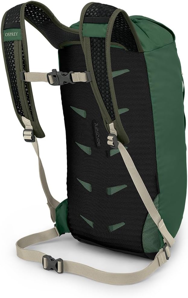 Osprey Daylite Cinch Backpack Blue SpikemossAlkalineGreen CanopyGreen Creek