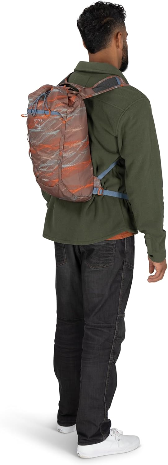 Osprey Daylite Cinch Backpack Blue SpikemossAlkalineNight Shift Blue
