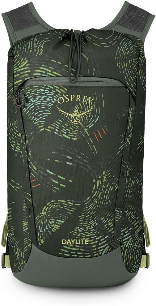 Osprey Daylite Cinch Backpack Blue SpikemossAlkalineRattan PrintRocky Brook
