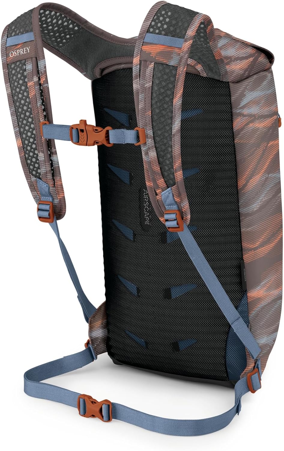 Osprey Daylite Cinch Backpack Blue SpikemossAlkalineSmoky Desert PrintMagma Brown