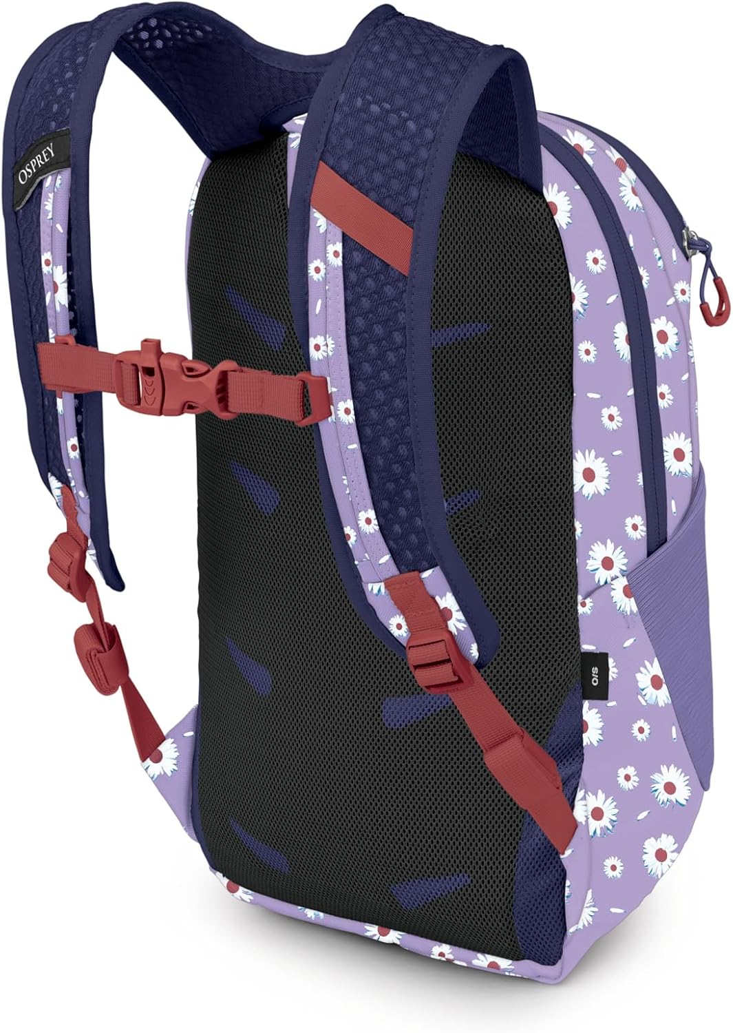 Osprey Daylite Jr Kids Commuter Backpack Space Travel PrintAntique BlueDaisy PrintEuphoria Purple
