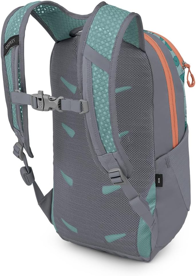 Osprey Daylite Jr Kids Commuter Backpack Space Travel PrintAntique BlueEnjoy Outside PrintGrey Area