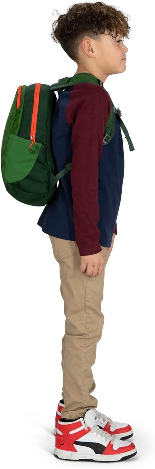Osprey Daylite Jr Kids Commuter Backpack Space Travel PrintAntique BlueGreen CanopyGreen Belt